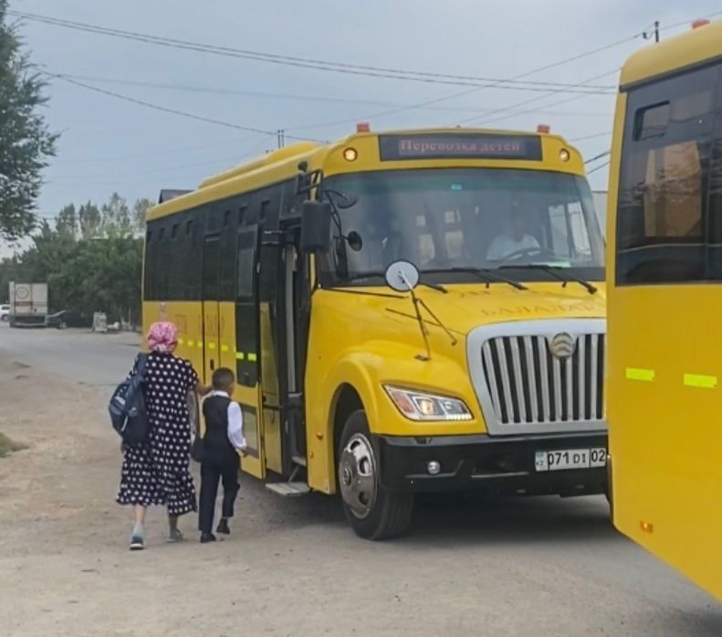 Оқушылар тасымалдайтын автобустар!